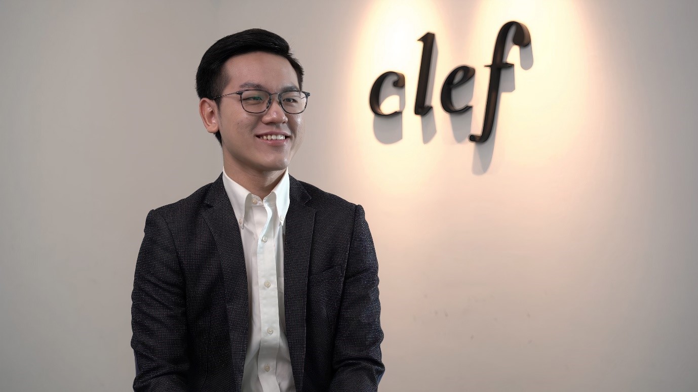 Clef CEO and Chief Executive Officer Kaii Lim