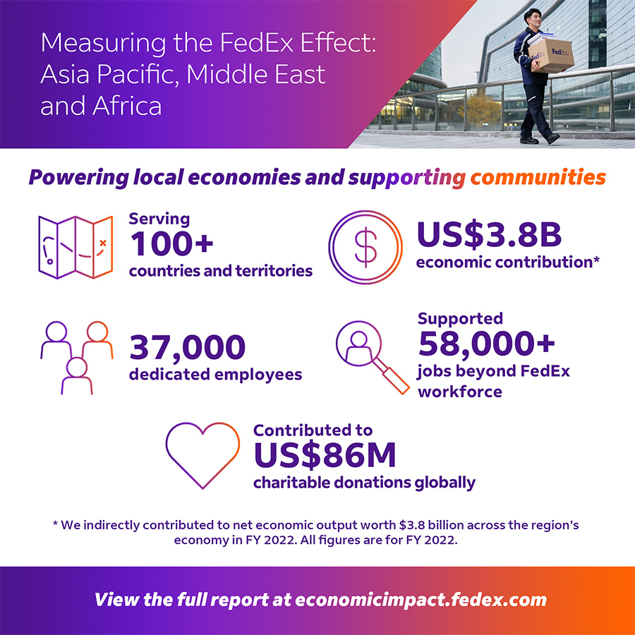 Insights from FedEx Economic Impact Report in Asia Pacific, Middle East and Africa